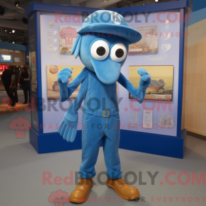 Mascot karakter van een...