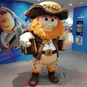 Mascot karakter van een...