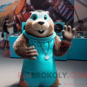 Personnage mascotte d un...