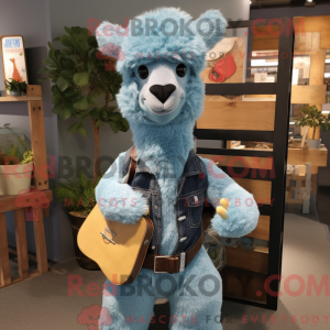 Mascottekarakter van een...