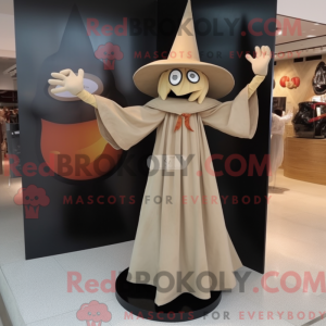 Maskotfigur av en beżowy...