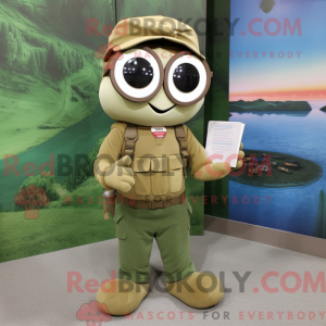 Mascot karakter van een...