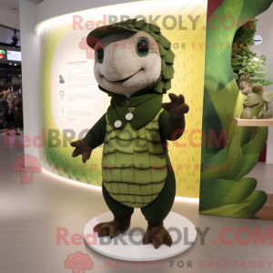Mascot karakter van een...