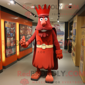 Personaje mascota de un Rey...