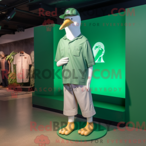 Mascottefiguur van een...