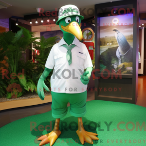 Mascottefiguur van een...