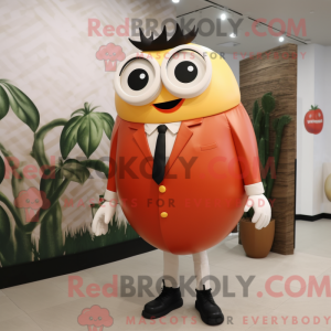 Mascot karakter van een...