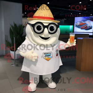 Mascottekarakter van een...