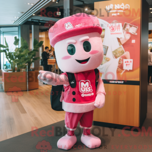 Mascottekarakter van een...