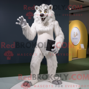 Mascottefiguur van een...