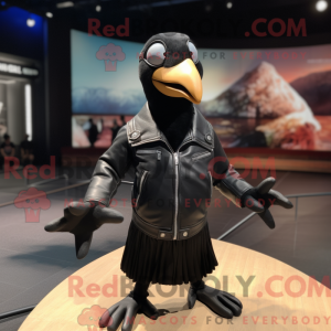 Mascot character of a Black...