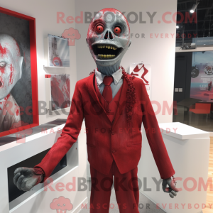 Mascot character of a Red...