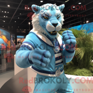 Mascot karakter van een...
