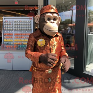 Mascottefiguur van een...