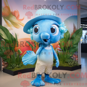 Mascot character of a Sky...