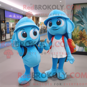 Mascot karakter van een...