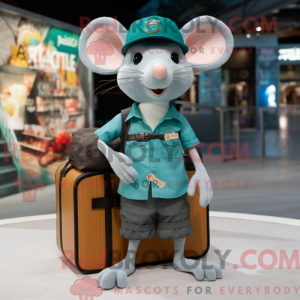 Mascot karakter van een...