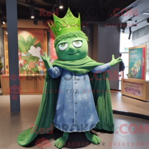 Mascot character of a Green...