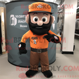 Mascot karakter van een...