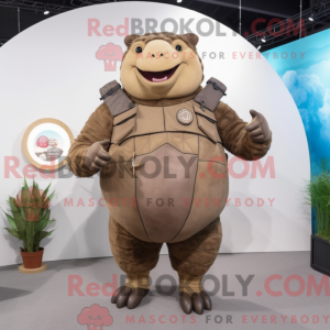 Personagem de máscara de um...