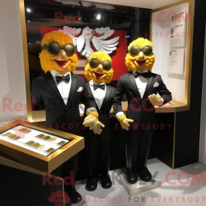 Mascottekarakter van een...