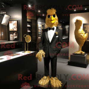 Mascot character of a Gold...