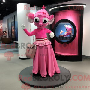 Personnage mascotte d un...