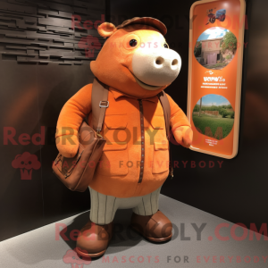 Personnage mascotte d une...
