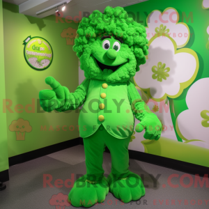 Mascot character of a Lime...