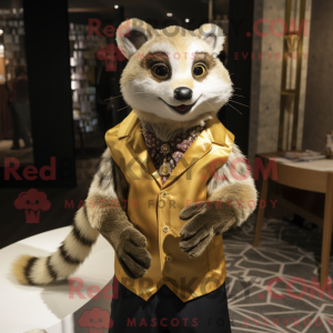Mascot character of a Gold...