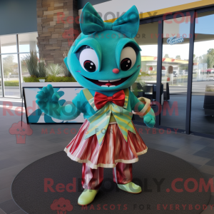 Maskot karakter af en...