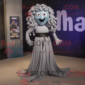 Mascot character of a Gray...