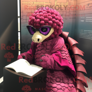 Máscara de Pangolim Magenta...