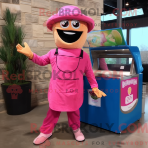 Mascottekarakter van een...