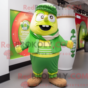 Personnage mascotte d une...