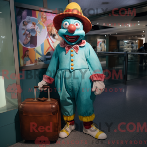 Mascot karakter van een...