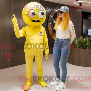Mascot karakter van een...