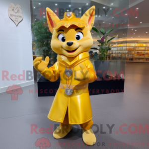 Mascot character of a Gold...