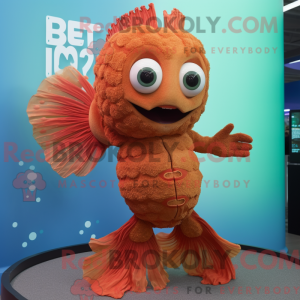 Mascot character of a Rust...
