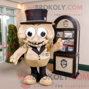 Mascottefiguur van een...