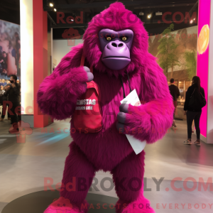 Mascot character of a...