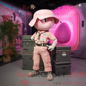 Mascot karakter van een...