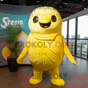 Mascot karakter van een...