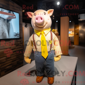Personnage mascotte d une...