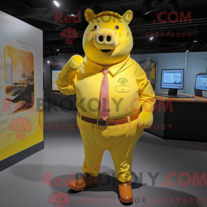 Personnage mascotte d une...