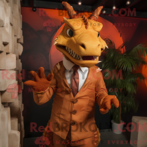 Maskot-karakter af en...