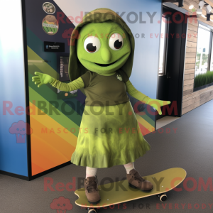Mascottekarakter van een...