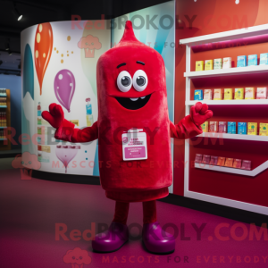 Mascottekarakter van een...
