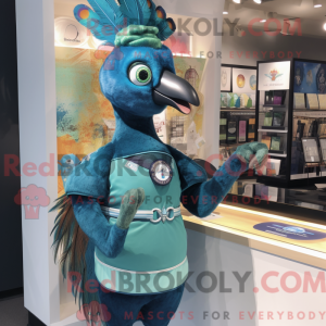 Postava maskota Teal...
