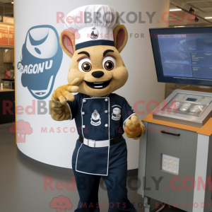 Personnage mascotte d un...